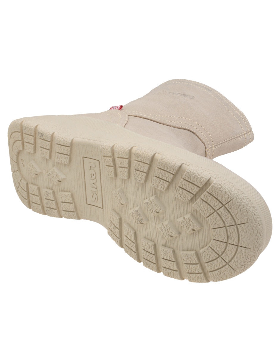 Bota arriba del tobillo Clarisa de piel para mujer