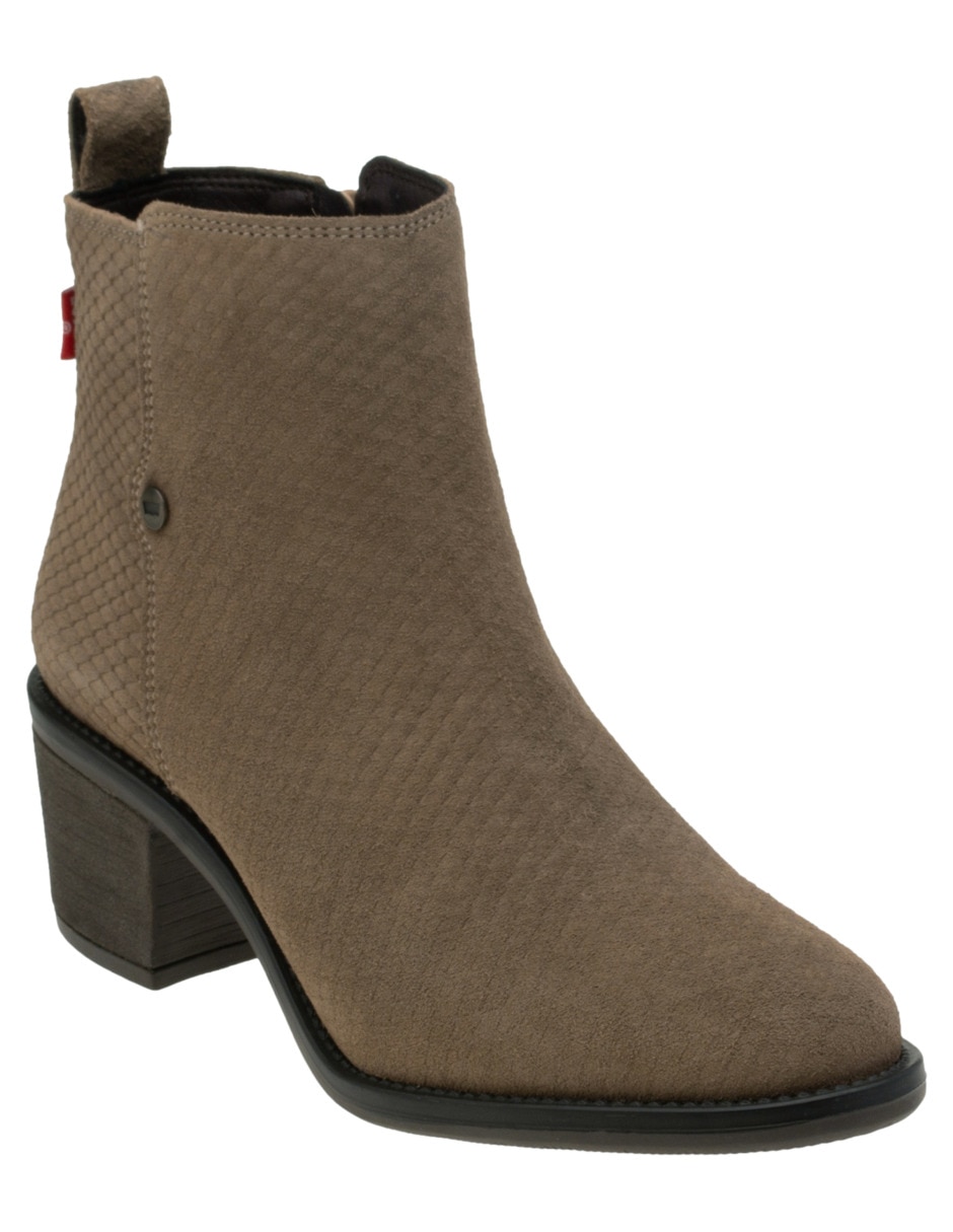 Bota arriba del tobillo Lyssa de piel para mujer Bota arriba del tobillo Lyssa de piel para mujer