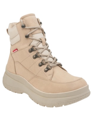 Bota arriba del tobillo Clarisa de piel para mujer Bota arriba del tobillo Clarisa de piel para mujer