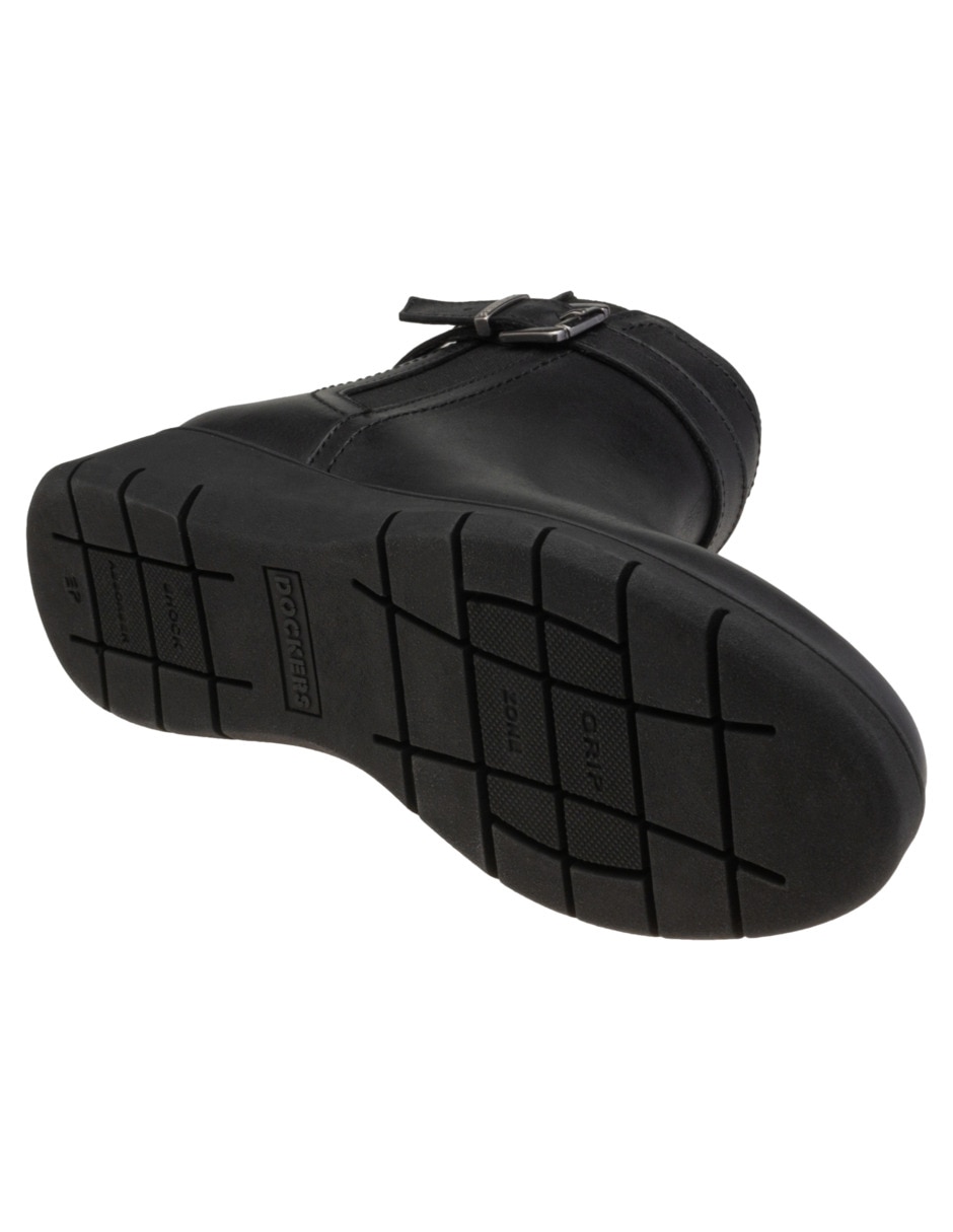 Bota arriba del tobillo de piel para mujer 2
