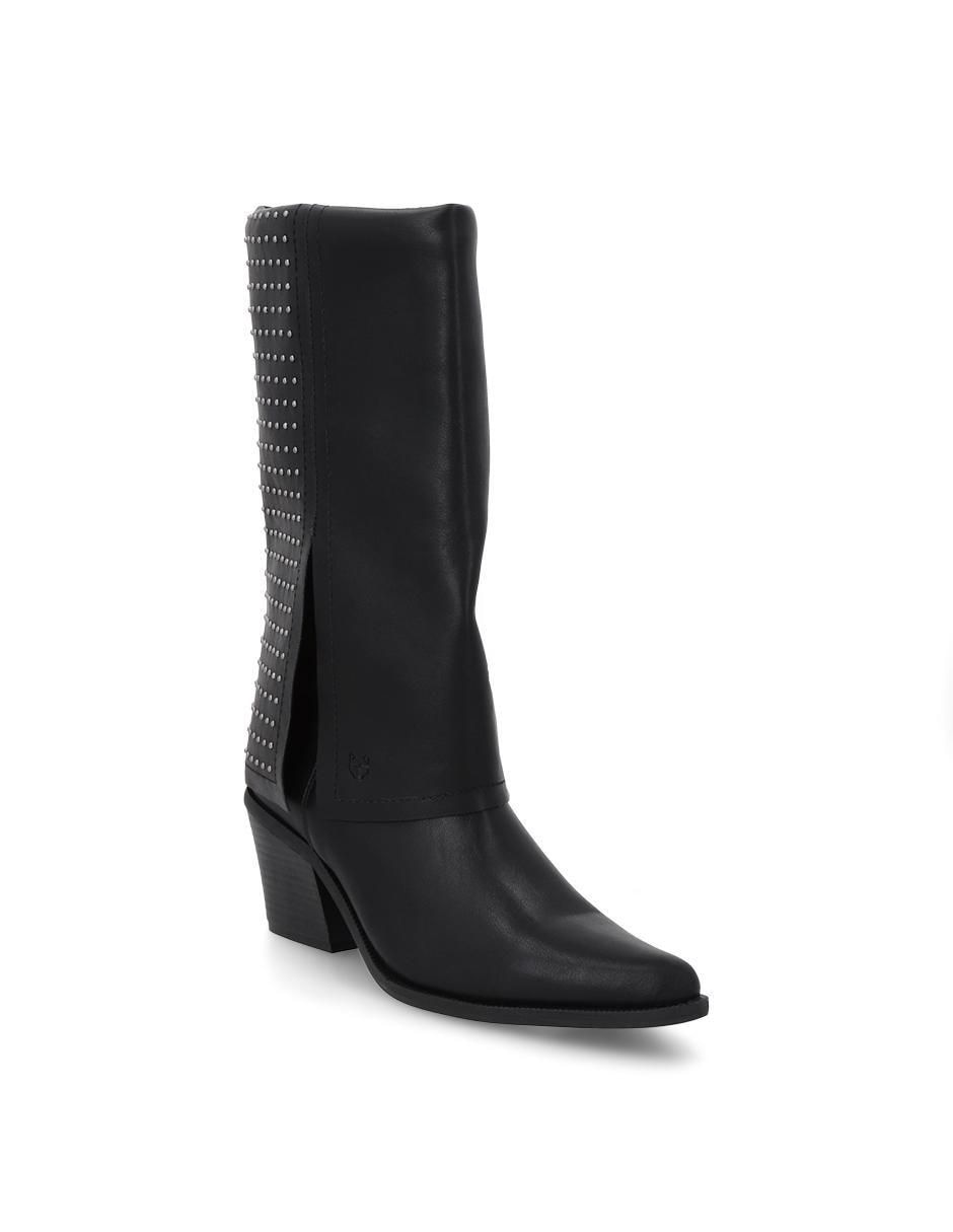 Bota media pierna para mujer