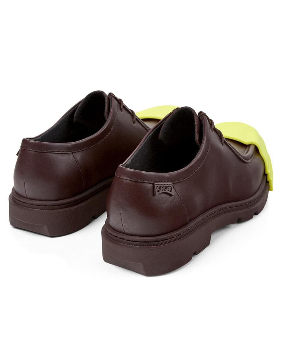 Zapato Junction de piel para mujer