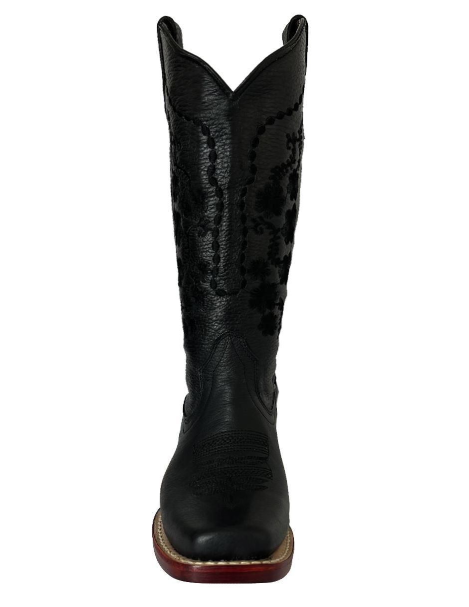 Bota cowboy abajo de la rodilla Bdp Botas De Pedro de piel para mujer