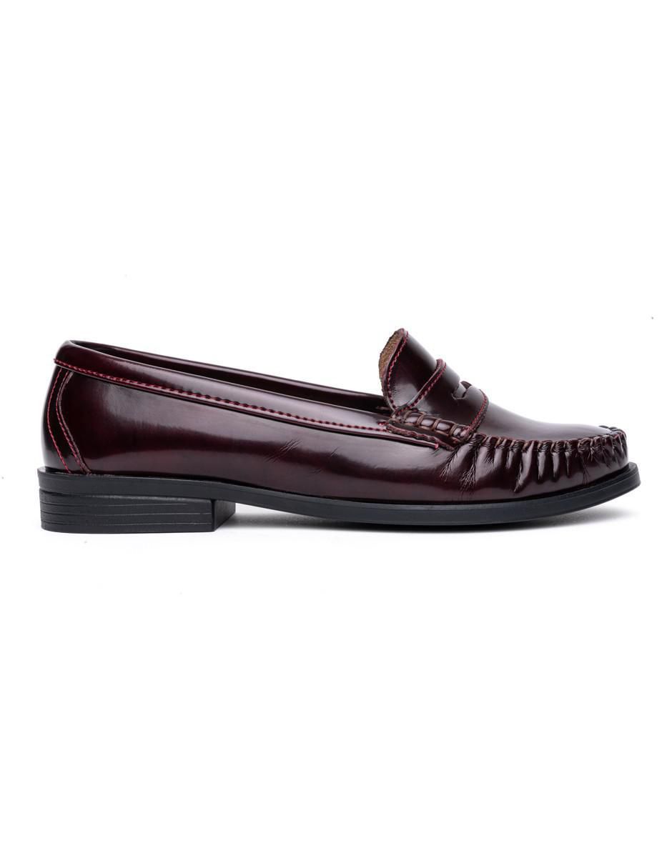 Mocasín Country Lane de piel para mujer
