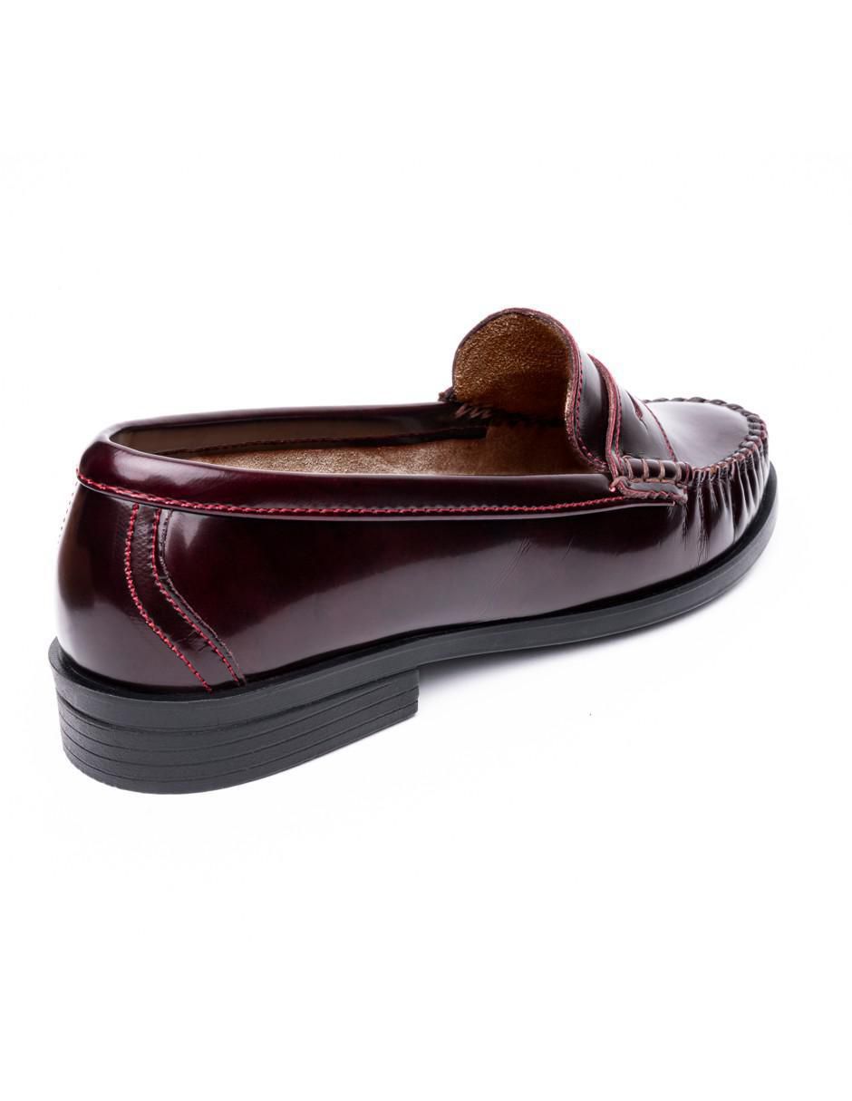 Mocasín Country Lane de piel para mujer