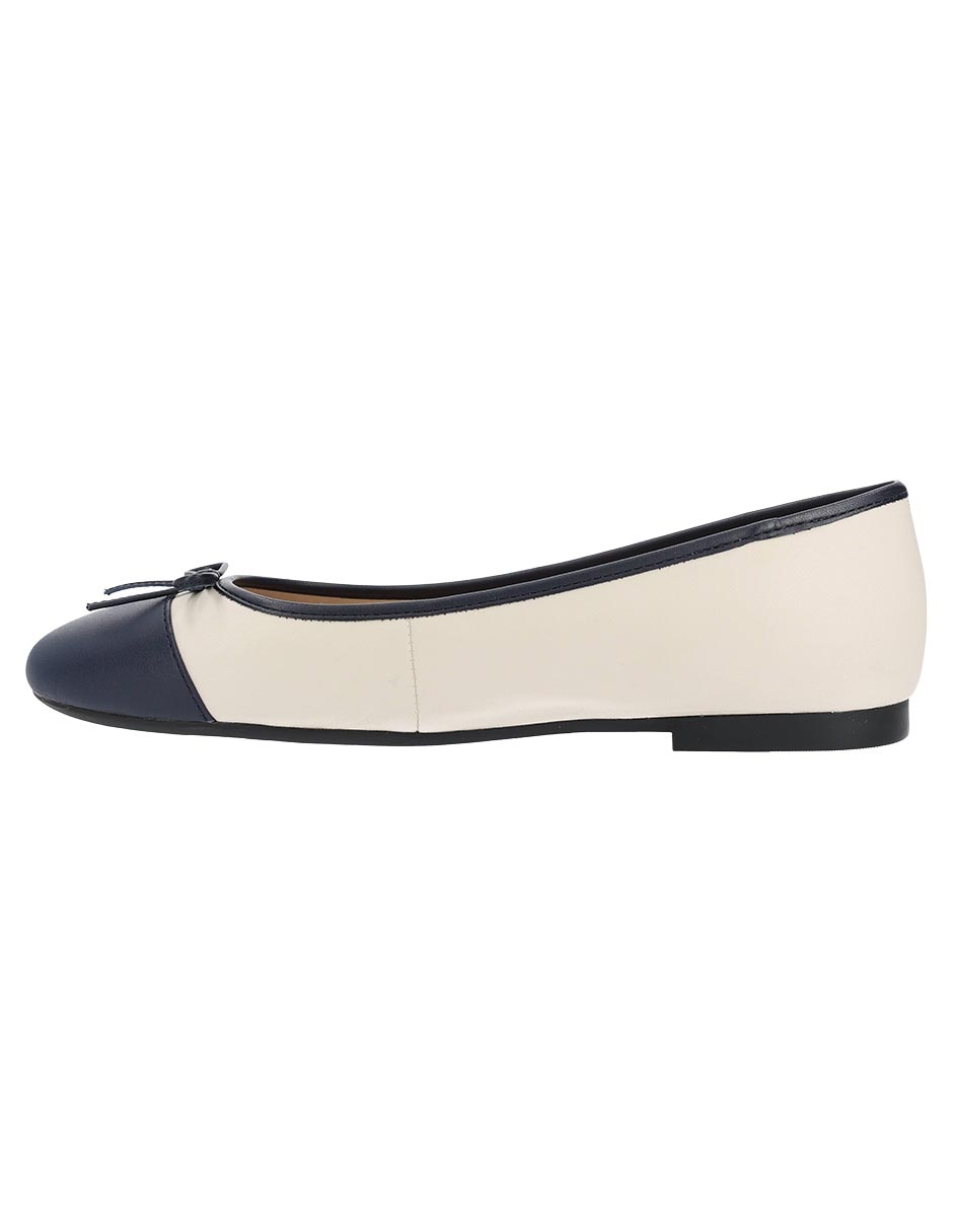 Balerina Tommy Hilfiger de cuero para mujer