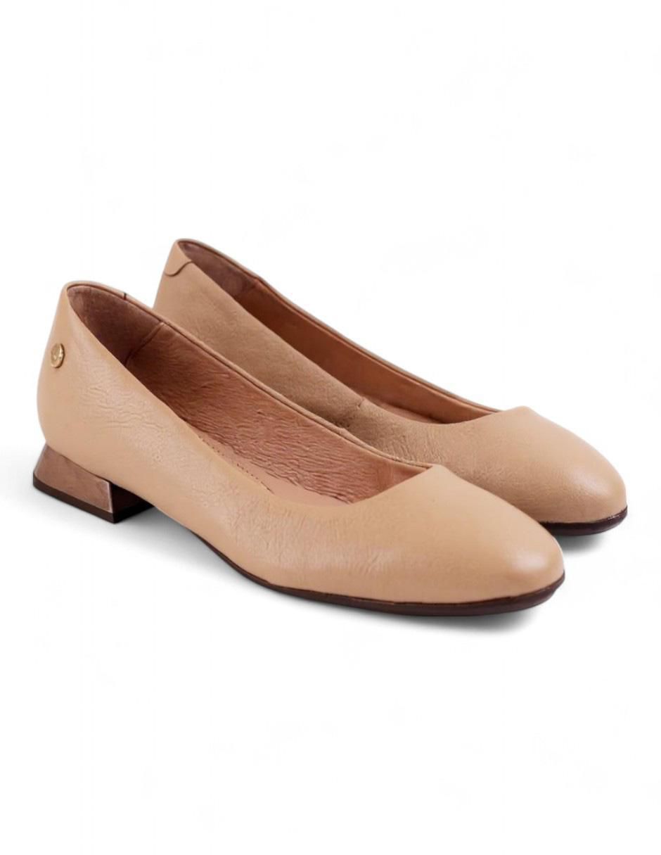 Balerinas Coco 01 de piel para mujer 4