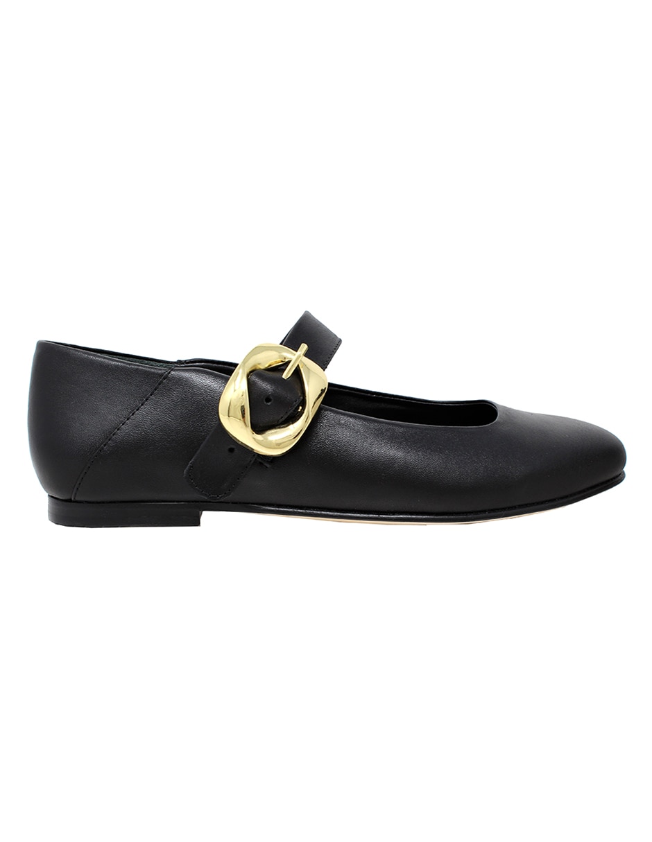 Balerina Lola de piel para mujer 4