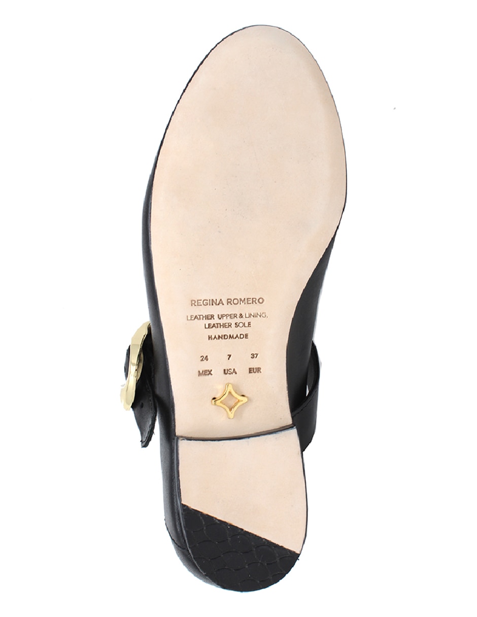 Balerina Lola de piel para mujer 3