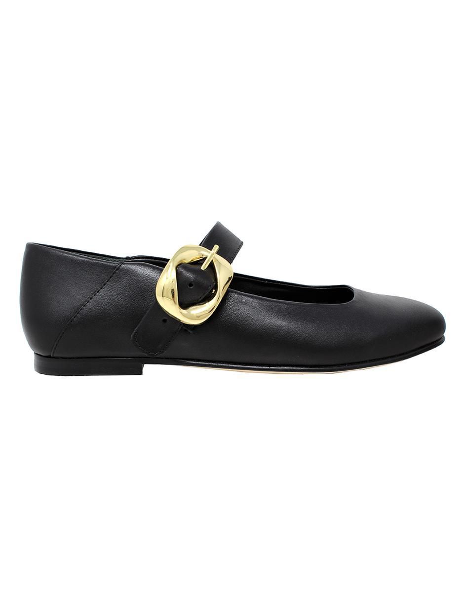 Balerinas Lola de piel para mujer 5