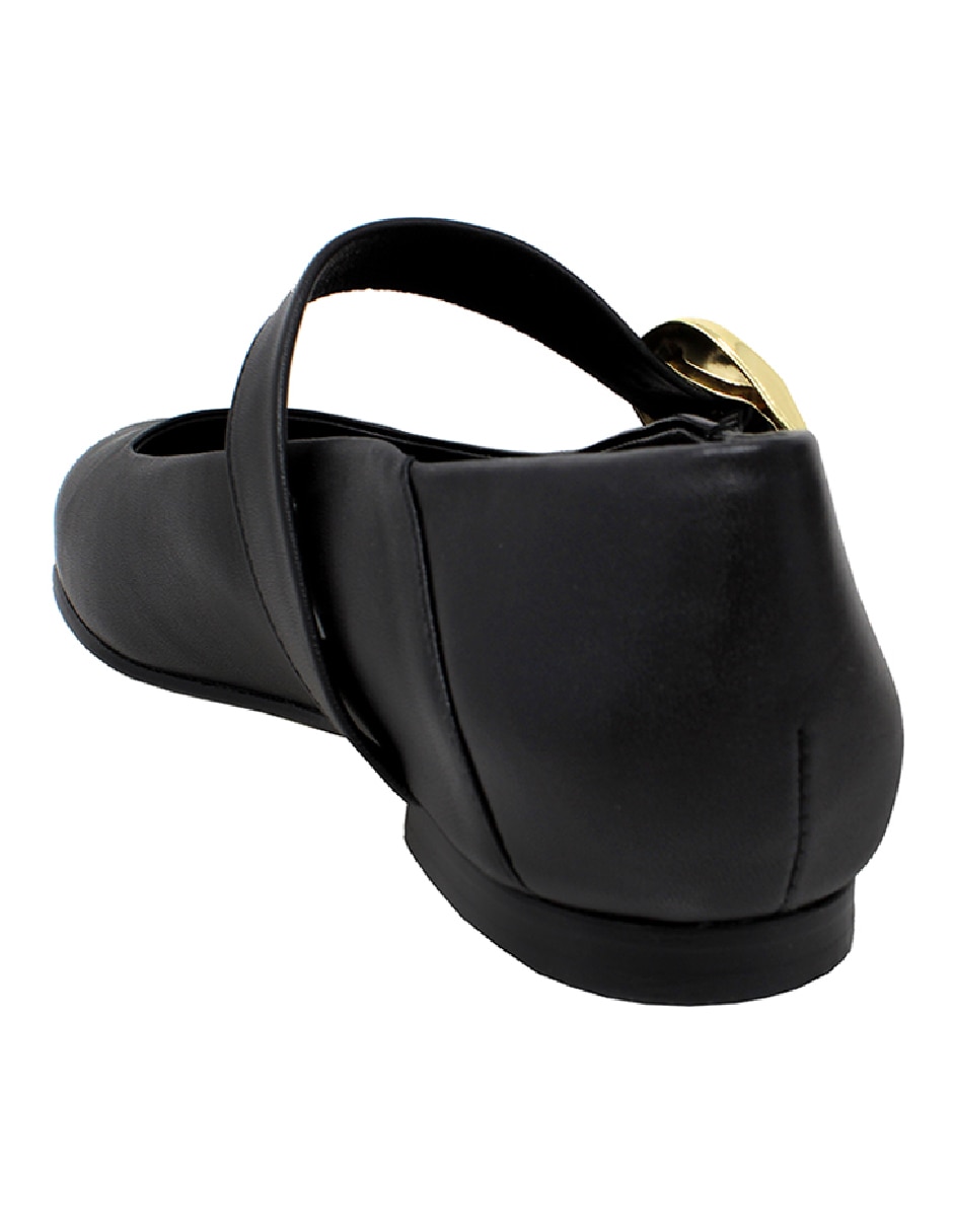 Balerinas Lola de piel para mujer 6