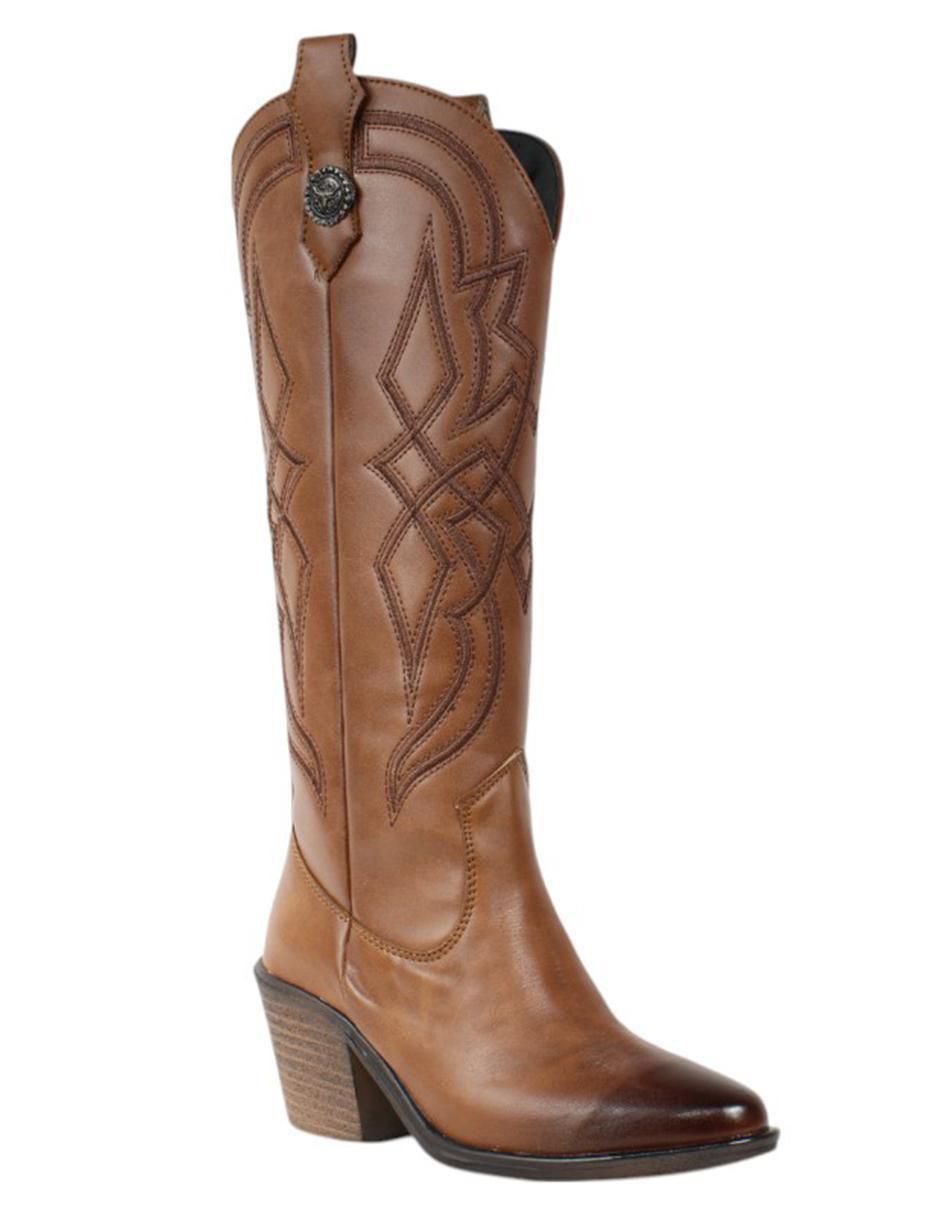 Bota abajo de la rodilla Kuali Shoes para mujer