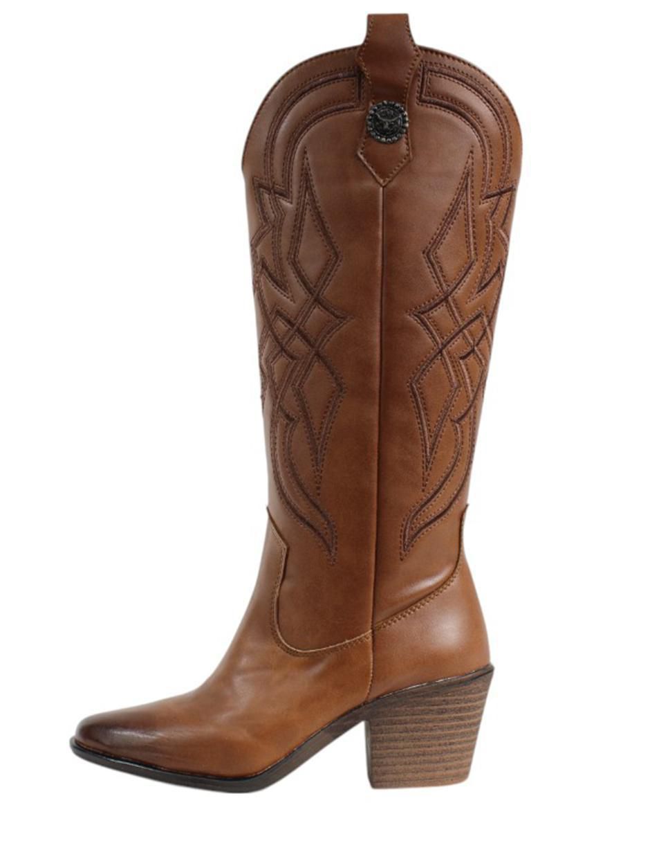 Bota abajo de la rodilla Kuali Shoes para mujer