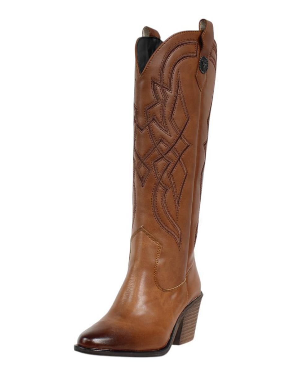Bota abajo de la rodilla Kuali Shoes para mujer