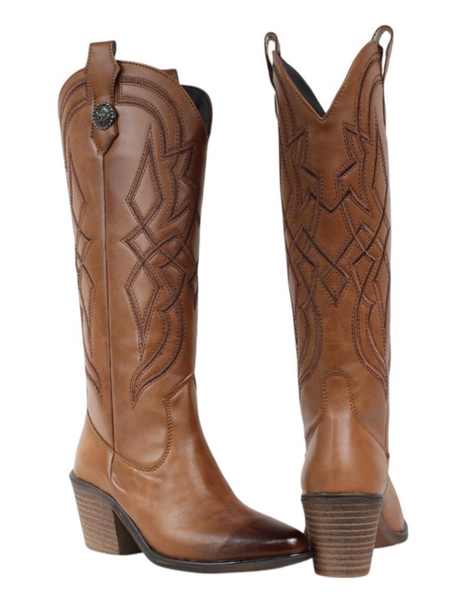 Bota abajo de la rodilla Kuali Shoes para mujer