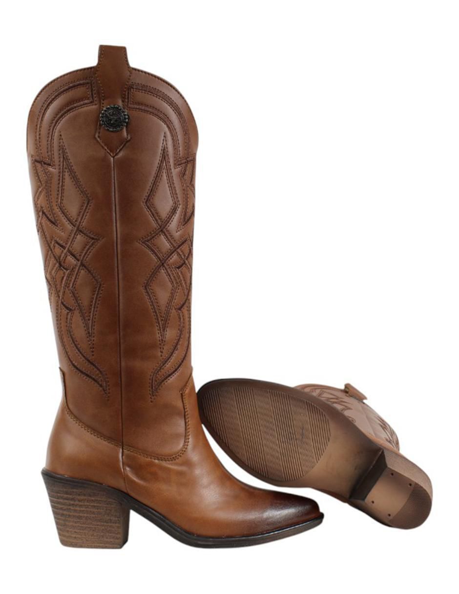 Bota abajo de la rodilla Kuali Shoes para mujer