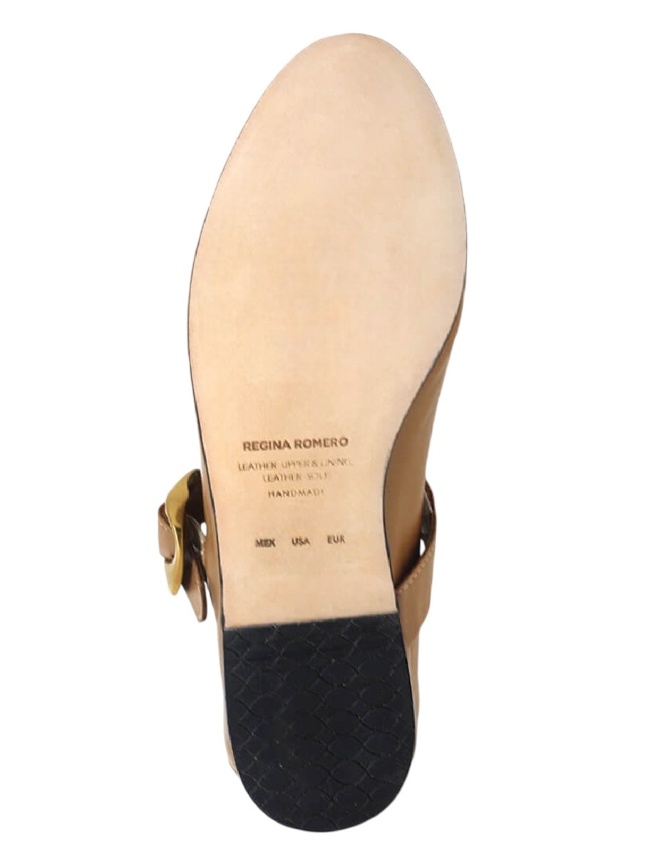 Balerina Lola de piel para mujer 3