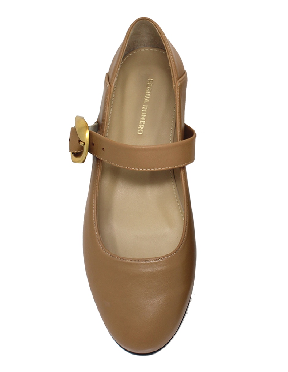 Balerina Lola de piel para mujer 6