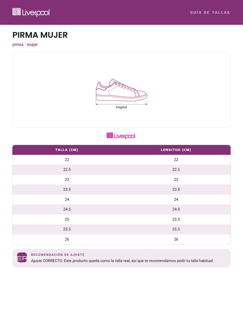 Tenis para mujer
