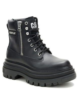 Bota arriba del tobillo de piel para mujer Bota arriba del tobillo de piel para mujer