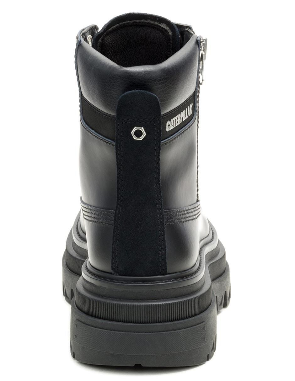 Bota arriba del tobillo Caterpillar de piel para mujer