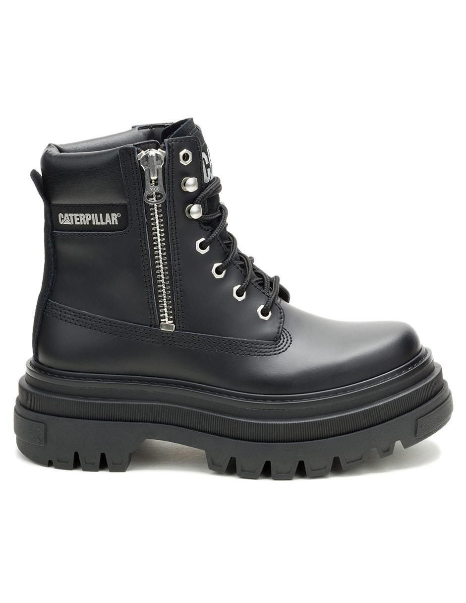 Bota arriba del tobillo Caterpillar de piel para mujer