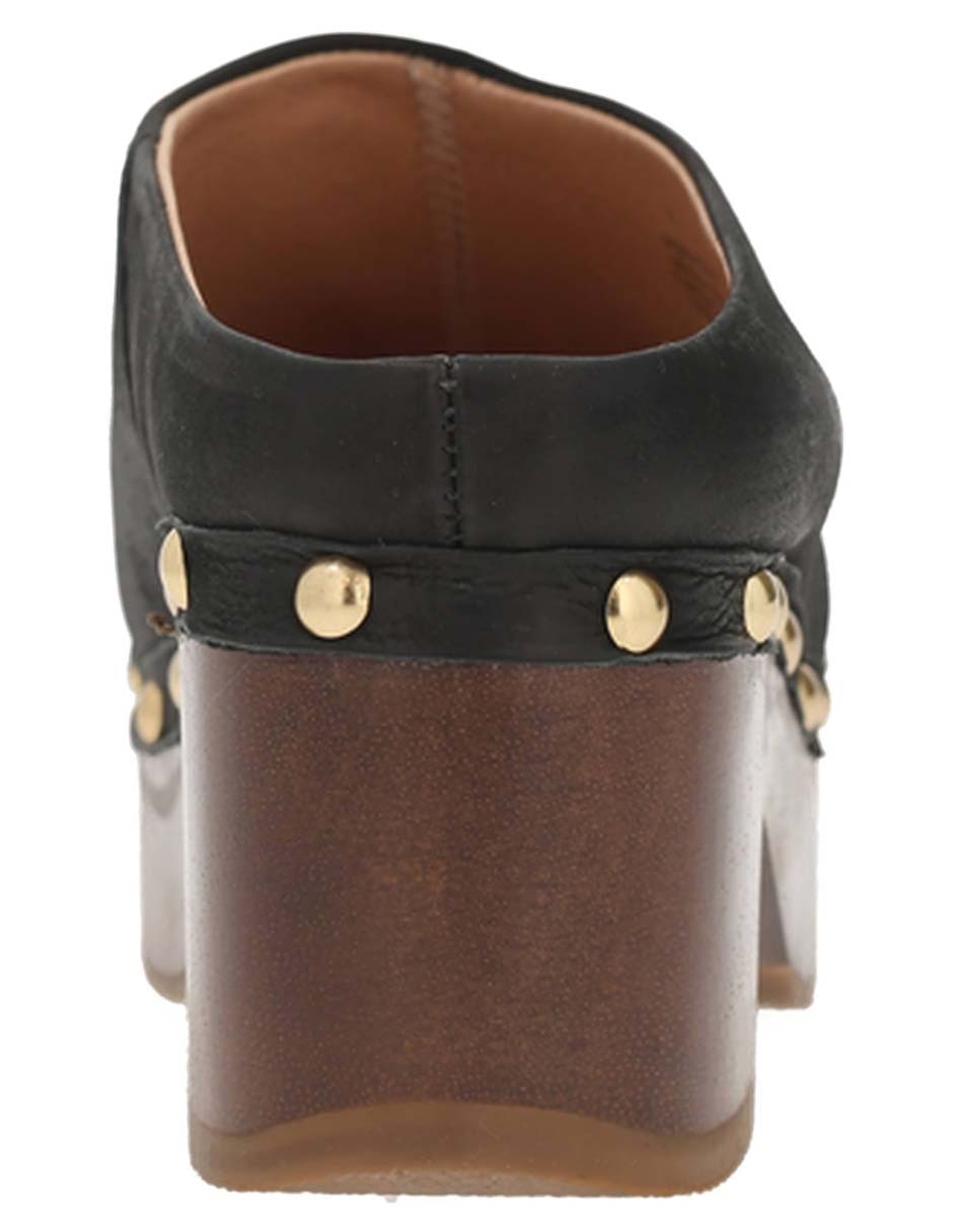 Zueco Free People de cuero para mujer
