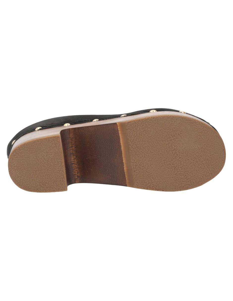 Zueco Free People de cuero para mujer