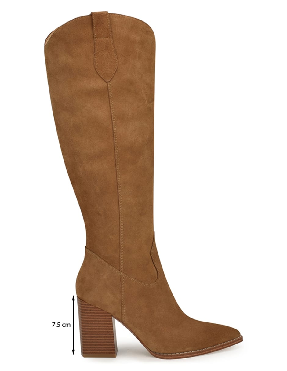 Bota abajo de la rodilla para mujer 7