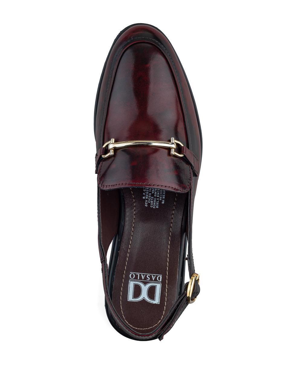 Zapato de piel para mujer