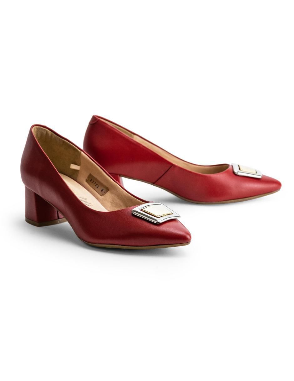 Zapatilla de piel 2