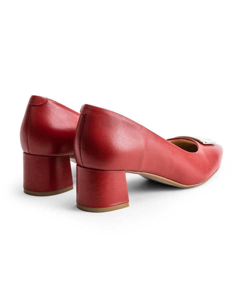 Zapatilla de piel 4