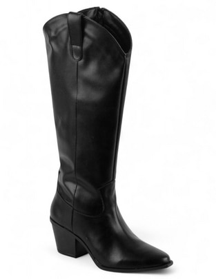 Bota cowboy abajo de la rodilla Rbvegano para mujer Bota cowboy abajo de la rodilla Rbvegano para mujer