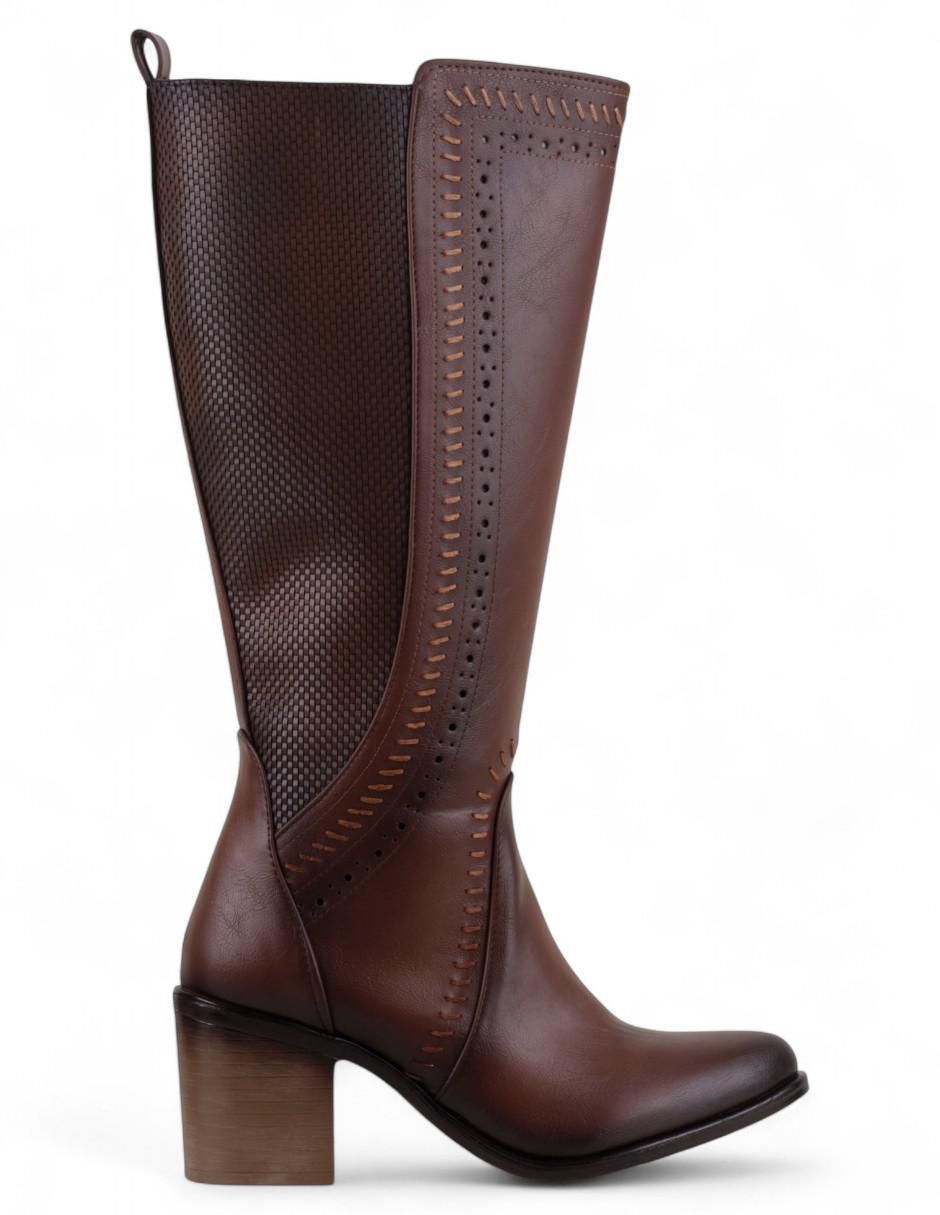 Bota cowboy abajo de la rodilla Rbcollection Rbvegano para mujer