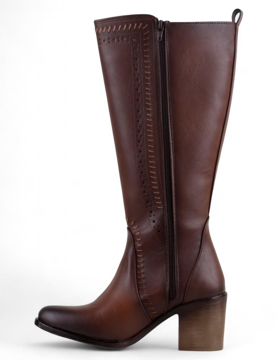 Bota cowboy abajo de la rodilla Rbcollection Rbvegano para mujer