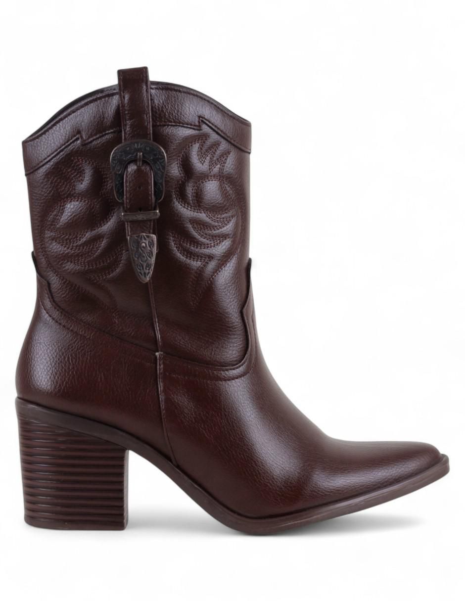 Bota cowboy arriba del tobillo Rbcollection Rbvegano para mujer