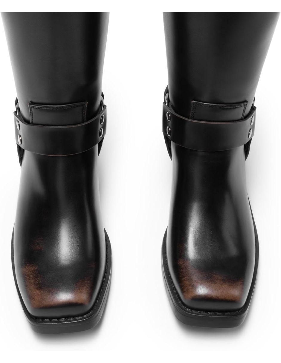 Bota abajo de la rodilla para mujer 4