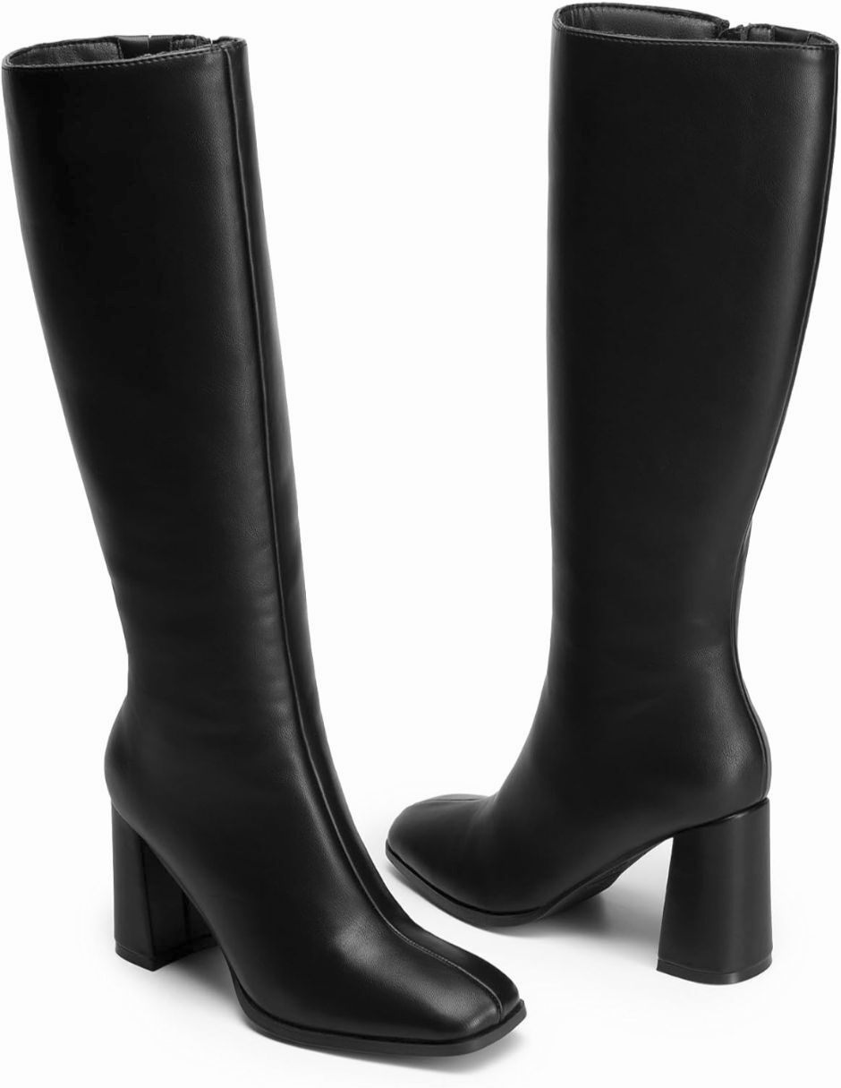 Bota abajo de la rodilla para mujer