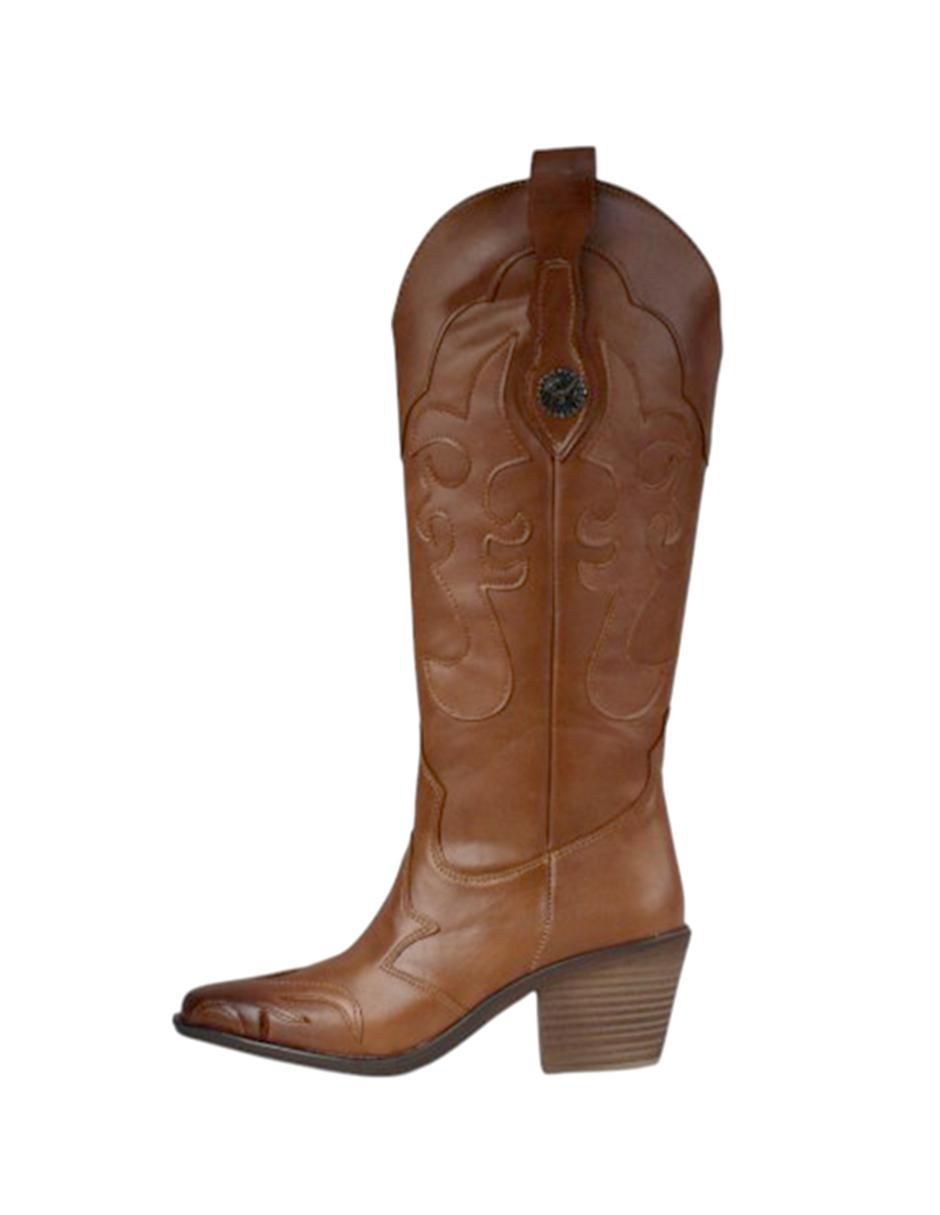 Bota rodilla Kuali Shoes Vaqueras para mujer