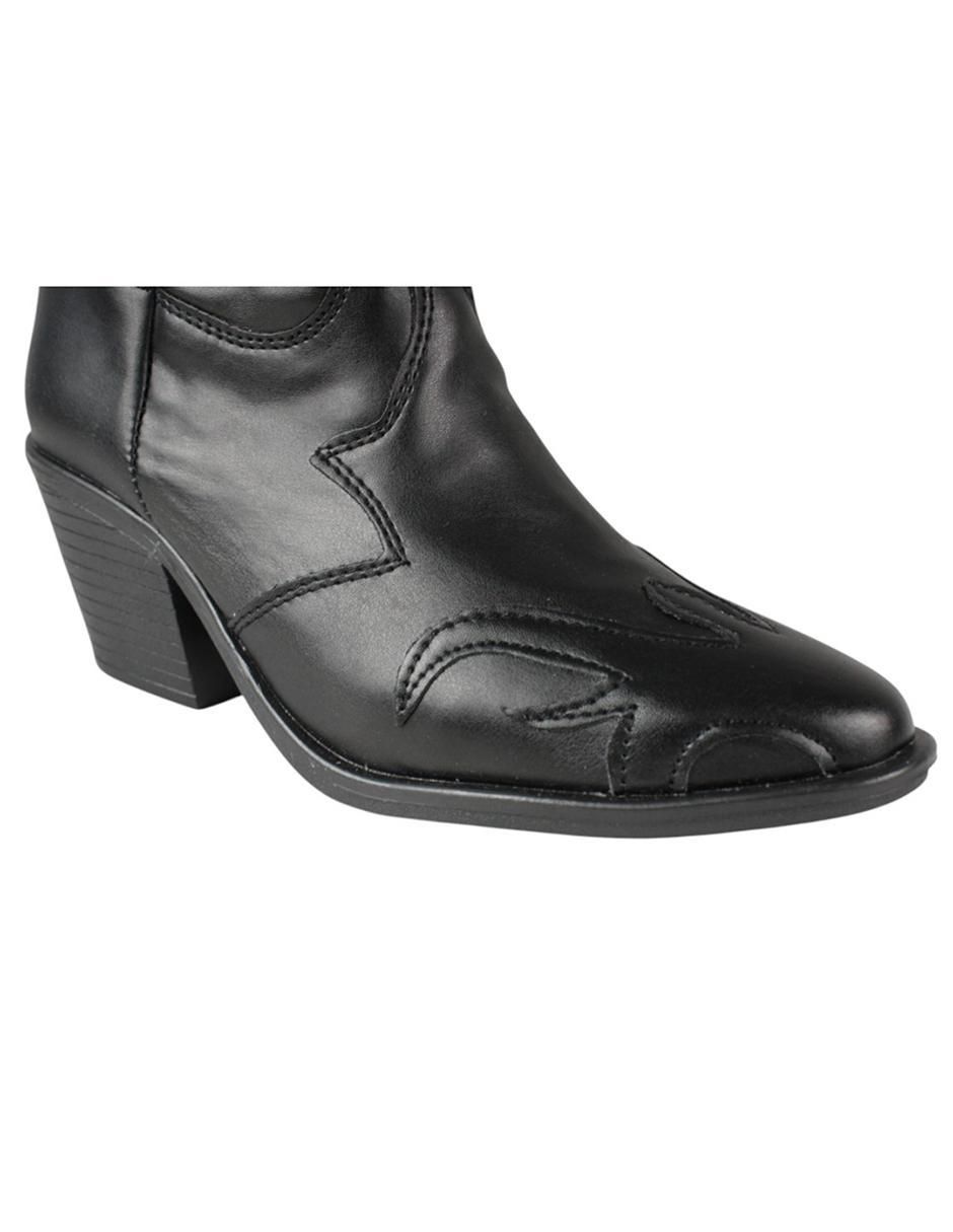 Bota cowboy a la rodilla Kuali Shoes Vaquera para mujer