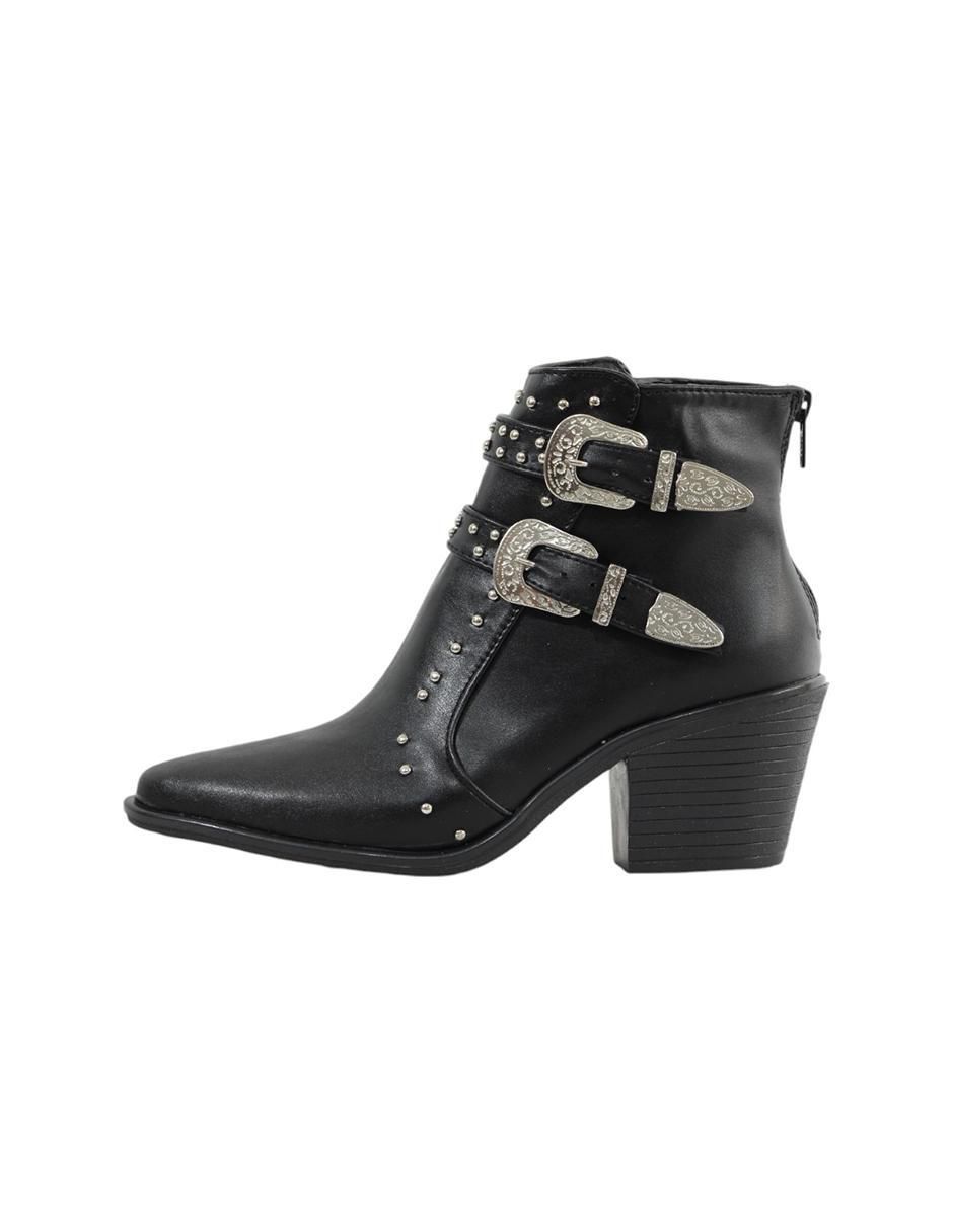 Botín al tobillo Kuali Shoes Vaqueras para mujer
