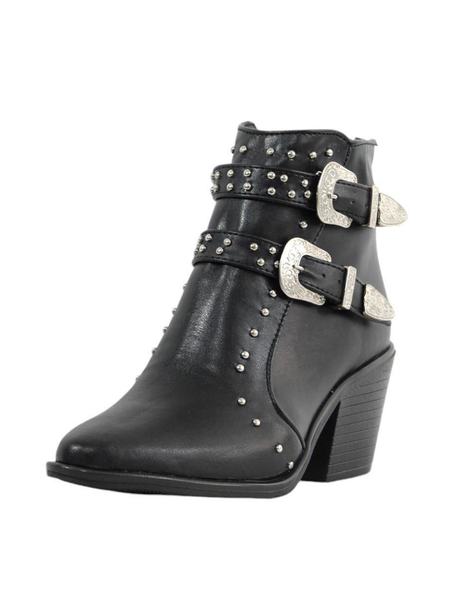 Botín al tobillo Kuali Shoes Vaqueras para mujer