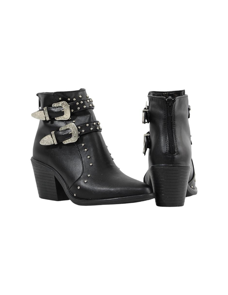 Botín al tobillo Kuali Shoes Vaqueras para mujer