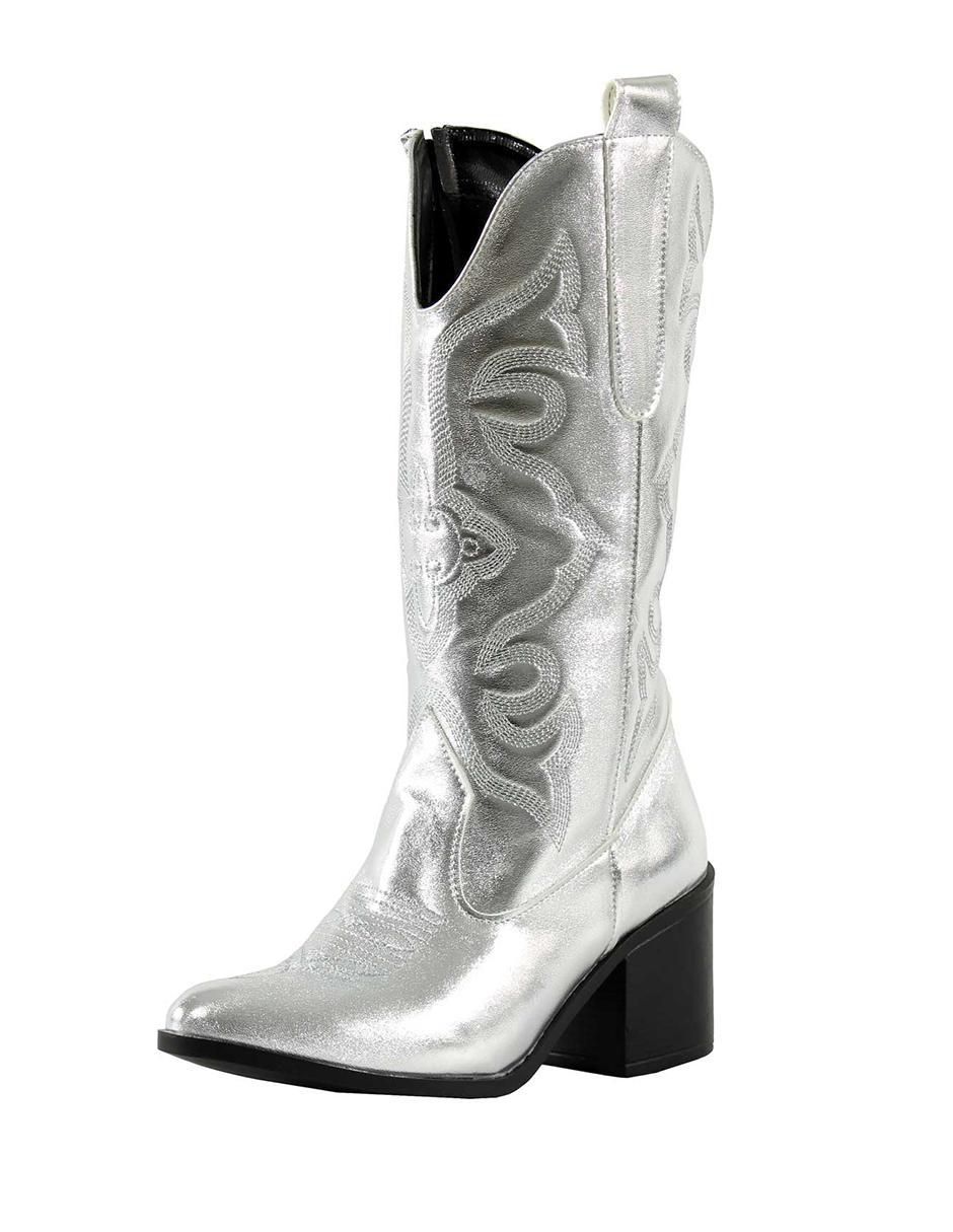Bota cowboy abajo de la rodilla Kuali Shoes para mujer
