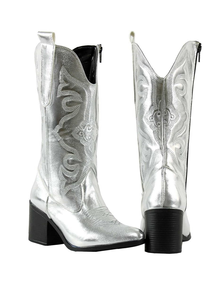 Bota cowboy abajo de la rodilla Kuali Shoes para mujer