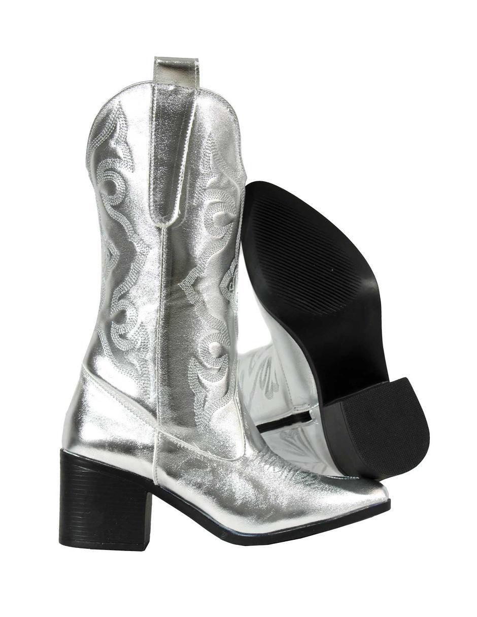 Bota cowboy abajo de la rodilla Kuali Shoes para mujer