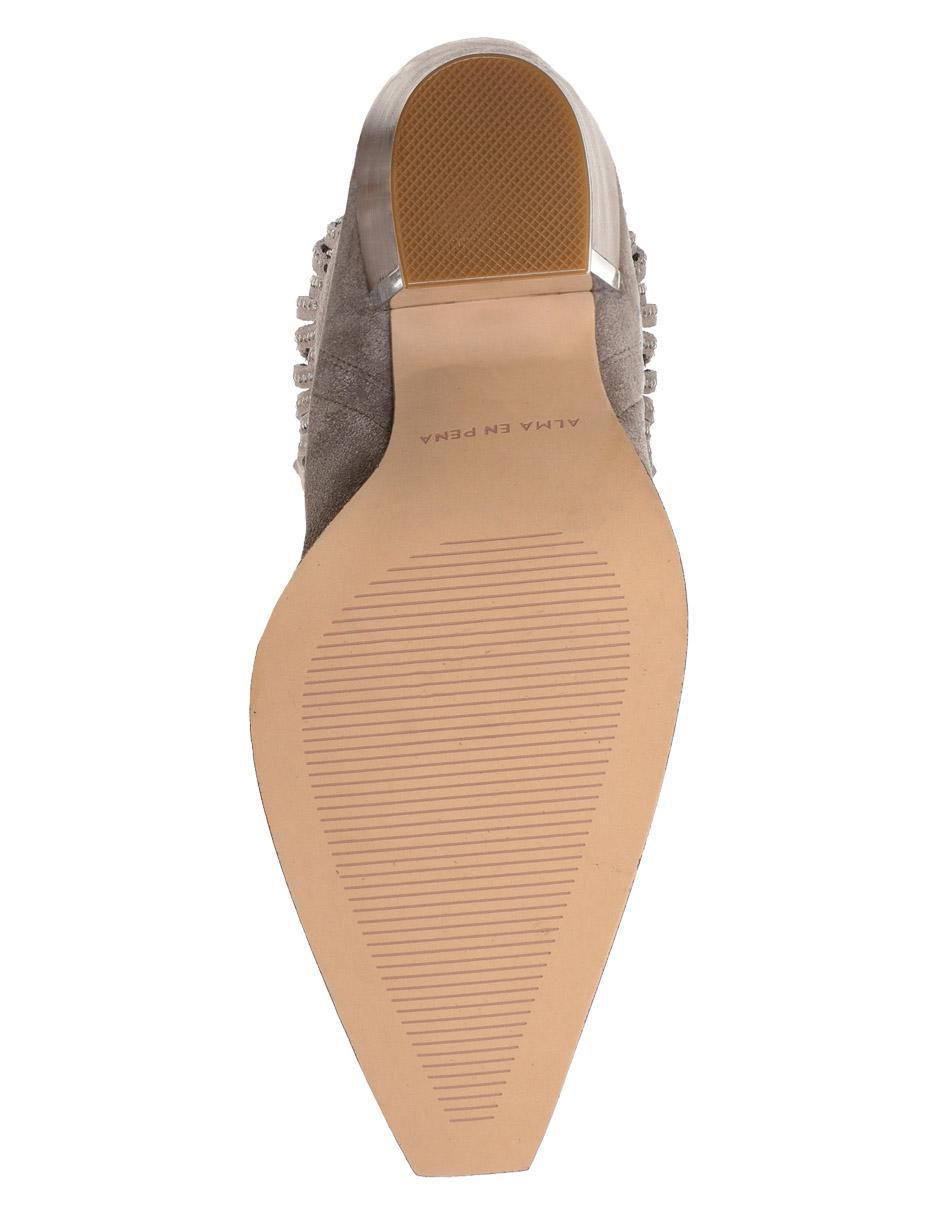 Bota media pierna para mujer