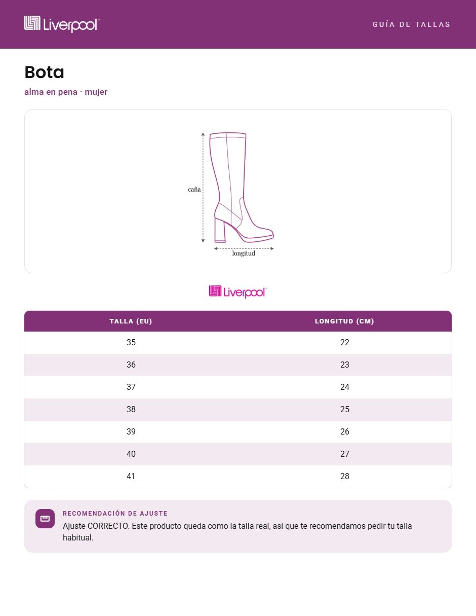 Bota abajo de la rodilla de piel para mujer 7