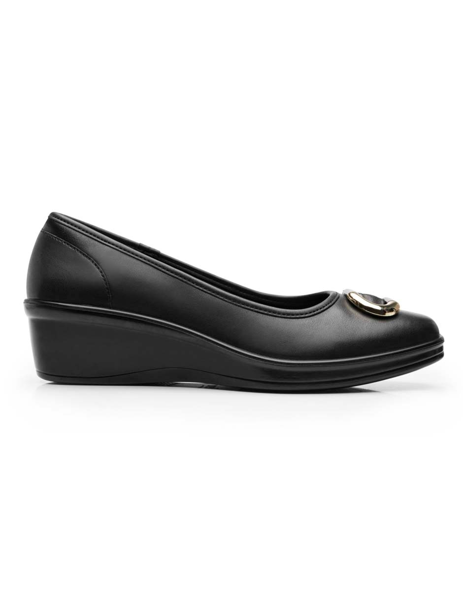 Balerina Flexi de piel para mujer