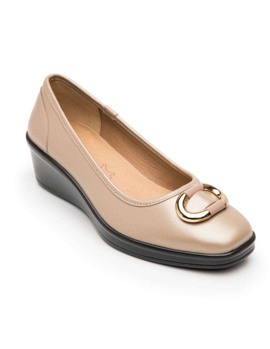Balerinas Casual de piel para mujer